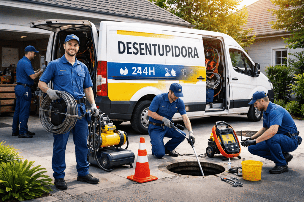 desentupidora em pinheiros